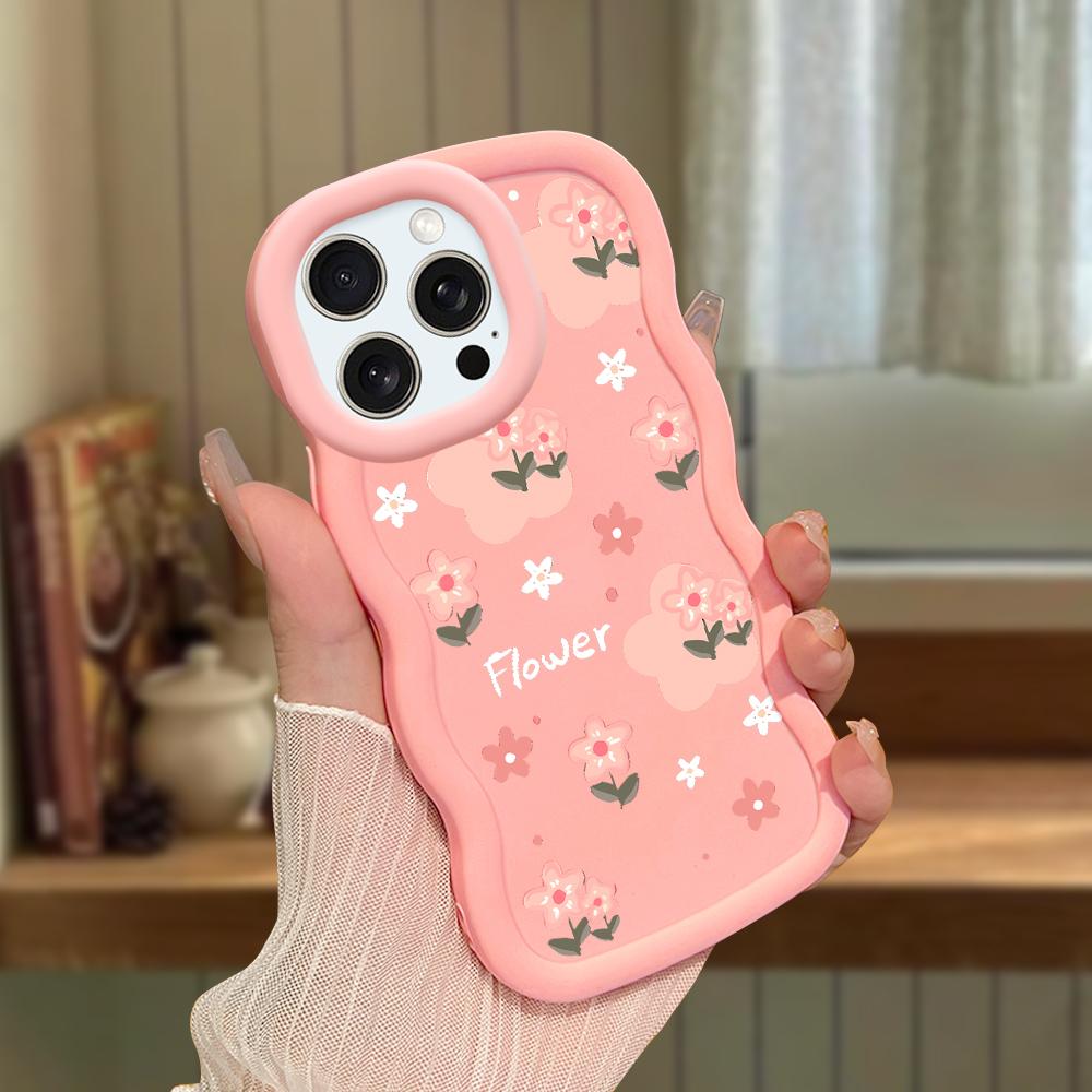 Чехол для телефона Macaron из мягкого силиконового материала с большой волной и кромкой, противоударный защитный резиновый чехол для iPhone Samsung Huawei Honor Xiaomi Redmi OnePlus Moto