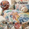 Vintage Sofa Towel Modern Luxury Design Universal Couch Cover Non Slip Sofa Blanket For All Seasons Stylish Protector