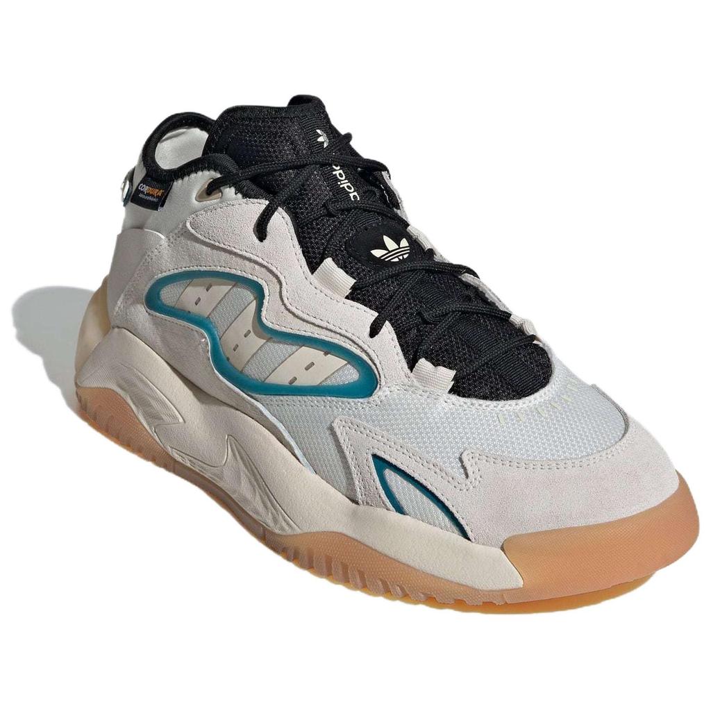 Adidas Оригинальные кроссовки Originals Streetball Fabric 2.0 Модные Ретро Нескользящие Прочные Низкие Повседневные Кроссовки Унисекс Белый Черный JI2544