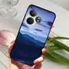 Для Realme GT 6 GT6 Чехол Ударопрочный Мягкий ТПУ Силиконовый Чехол для Телефона Для Realme GT 6T Capa Realme GT6 GT6T Мультяшный Матовый Бампер