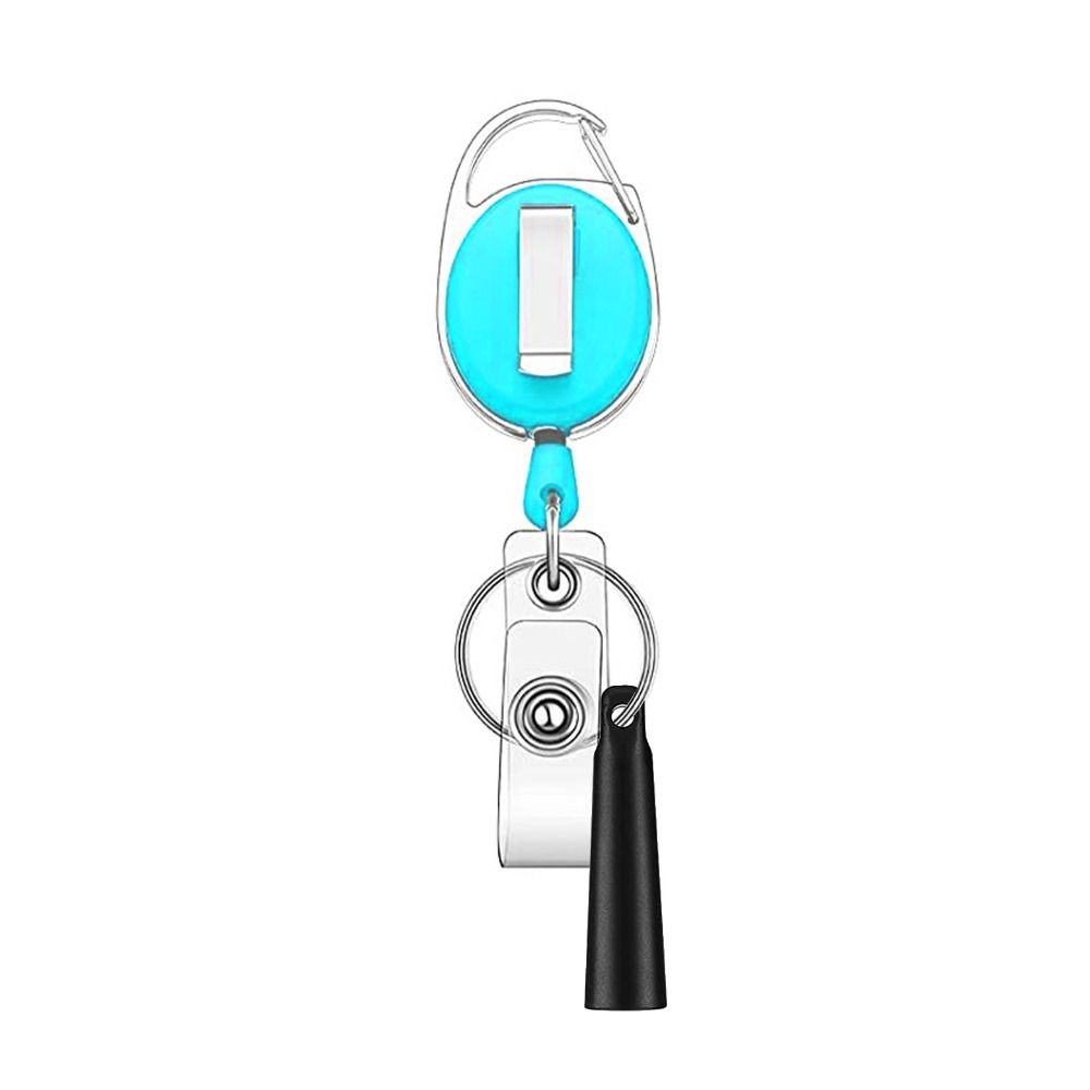 Elastic Pen Pull Holder Reel Retractable Pen Case Anti Lost Rope Pen Clip Carpenters