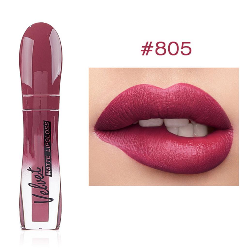 Waterproof Matte Liquid Lipstick for Women - Long Lasting Pigmented Lip Gloss, Non-Stick Formula for Daily Wear, Holiday & Party Makeup