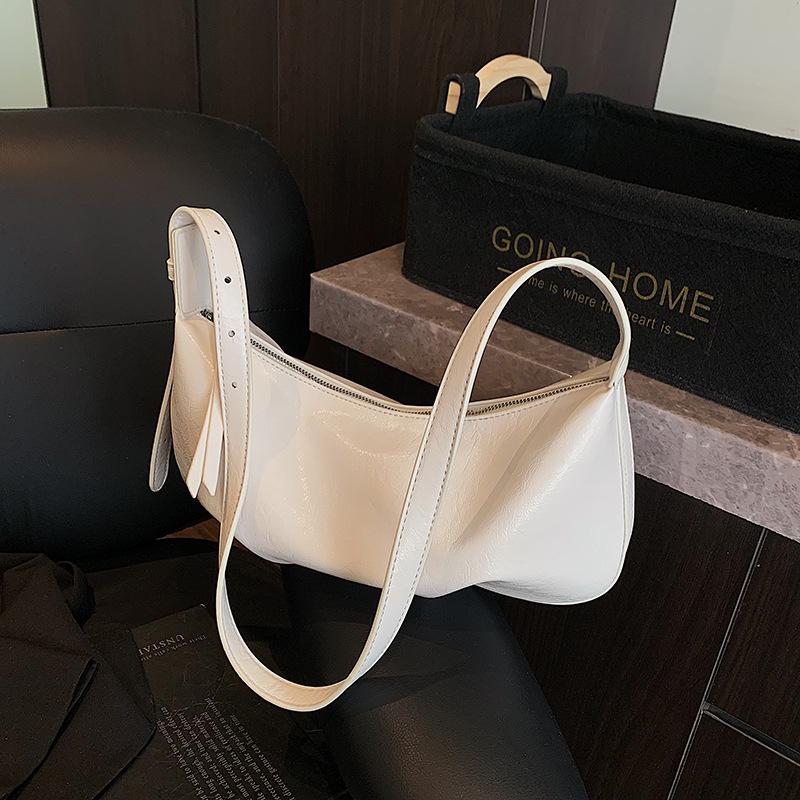 Сегодняшняя популярная женская сумка-пельмень большой вместимости, новая модная простая и универсальная наплечная сумка-мессенджер