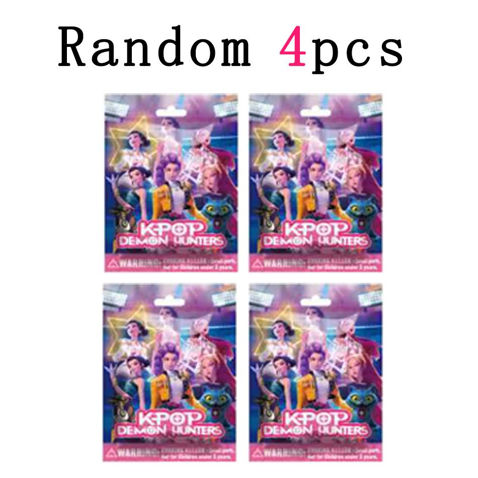 1-24 шт. Аниме kpop фигурка охотников на демонов k-pop охотники на демонов руми мира зои тигр статуэтка игрушка украшение стола орнамент подарки