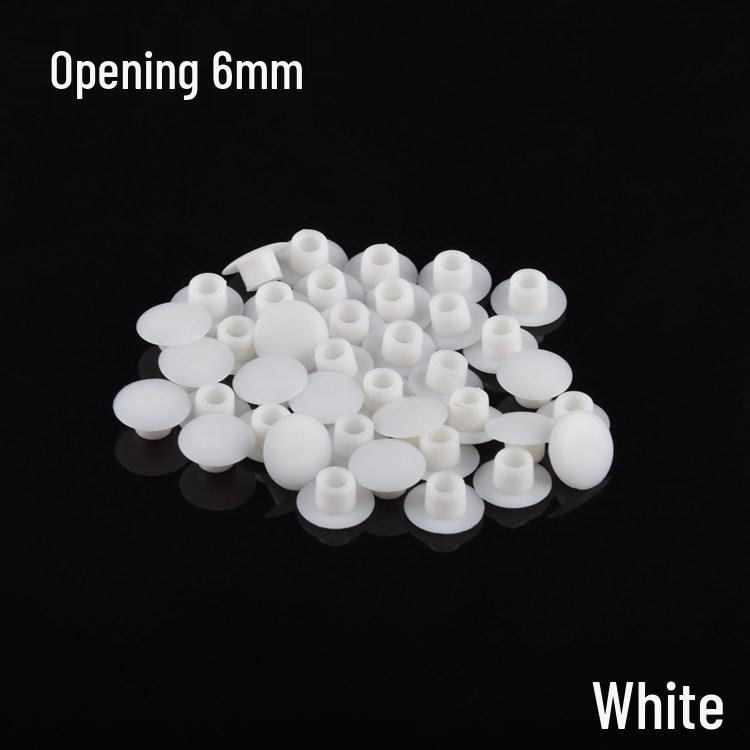 Круглые пластиковые заглушки для отверстий для шкафов и гардеробов - Декоративные пылезащитные крышки для винтов