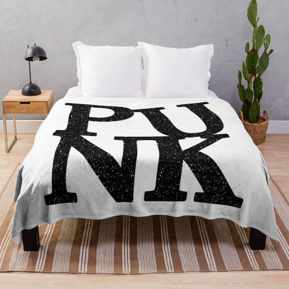 Punk Rock - Punk Throw Blanket