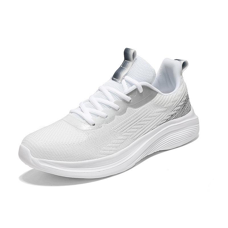 Summer new men's running shoes breathable soft sole lightweight shock-absorbing sports shoes couple shoes spot others none