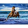 5D Diamond Painting Cross Stitch Horse Full Round Diamond Embroidery Animals Picture