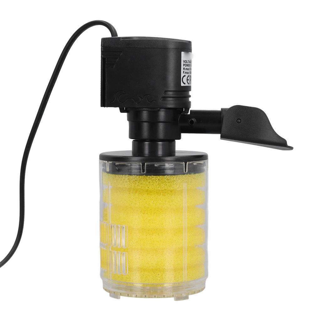 Submersible Aquarium Filter Good Filtration Water Circulation Internal Fish Tank Filter for