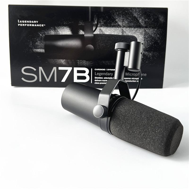 SM7B Dynamic Microphone for Live Broadcasts, Recording Studio, and Professional Dubbing