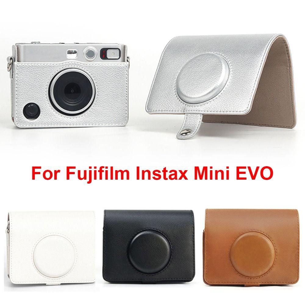 Регулируемый ремешок для мгновенной камеры, противоударный чехол для Fujifilm Instax mini EVO