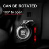 Car Styling Metal One-button Start Button Decorative Stickers For Volvo Xc60 Xc90 V40 V60 S60 V50 V90 S80 C40 XC40 V70 XC70 C30