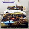 Elden Ring Shade Bedding Quilt Set Quilt Cover Pillowcase Home Decoration Birthday Gift (1 * duvet cover + 2 * pillowcase, without core)