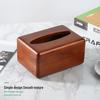 Wooden Tissue Box Holder: Eco-Friendly Design for Living Room, Coffee Table, or Office Desk