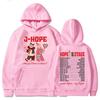 Женская одежда J-Hope на туре The Stage 2025 Худи Толстовки с длинным рукавом с капюшоном Эстетичные толстовки с принтом корейского певца