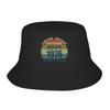 ALL original parts Vintage  Limited Edition Classic TShirt hnqgmotto Bucket Hat Gift For Teen Lovely  Vocation Caps