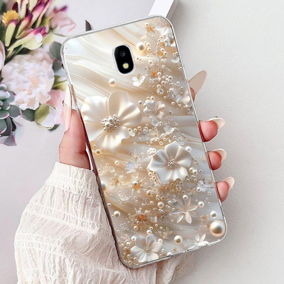For Samsung Galaxy J3 J5 J7 Pro 2017 Case J730F J530F J330F Cover Luxury Dragon Lion Soft Silicone Bumper on Galaxy J7 2017 Capa