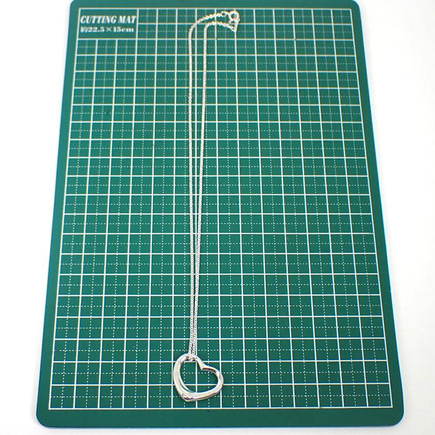 [Used] TIFFANY/Tiffany 925 open heart pendant/g468-33