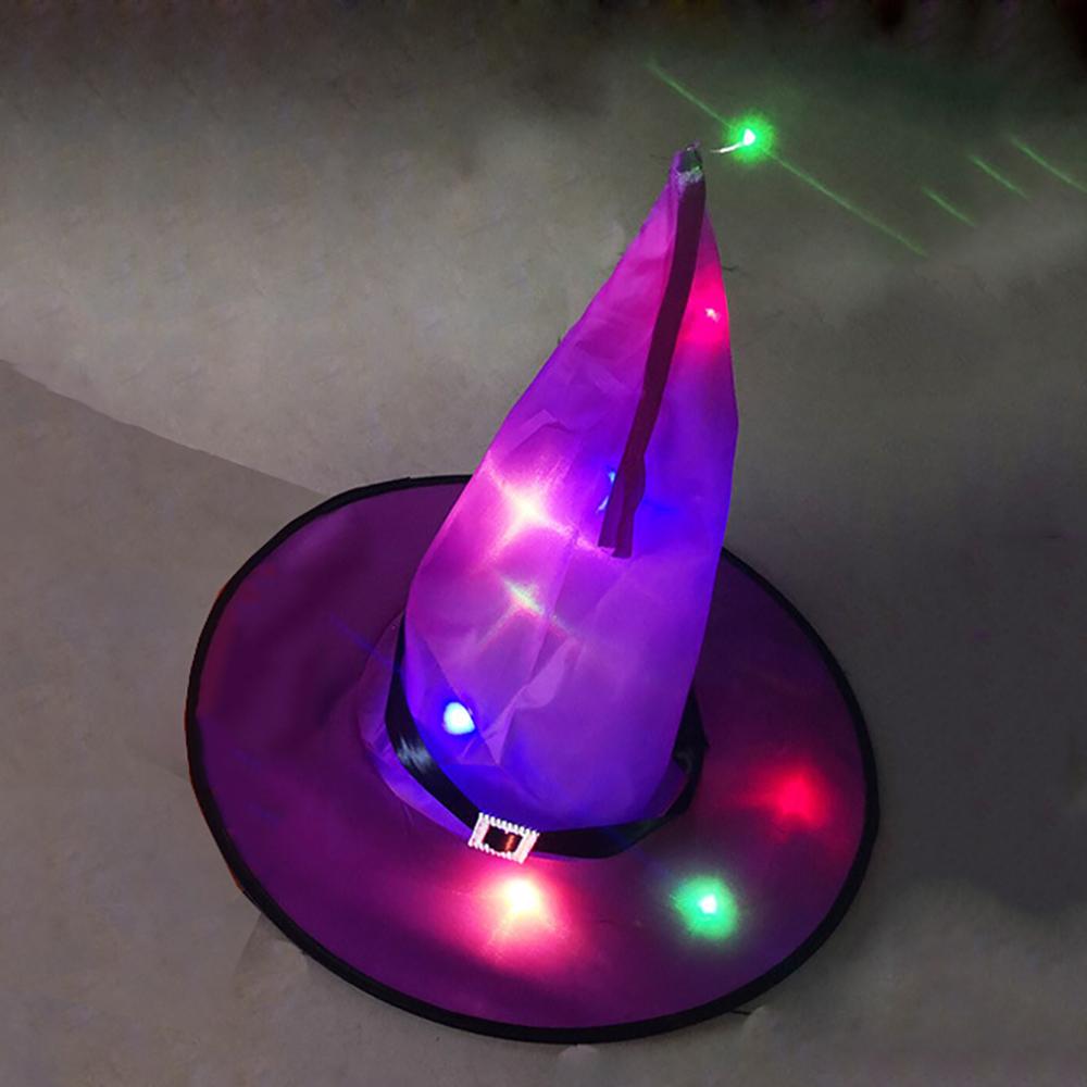 5x Halloween Witch Hats LED String Lights Light Up Outdoor Hanging House Decor