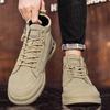 2025 Мужские ботинки Повседневная зимняя обувь Кожаные Ботильоны Ковбойские Боевые Тактические Челси Пешие прогулки Уличные Кроссовки Дизайнерские Роскошные Теннисные