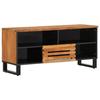 VidaXL TV Stand 100x34x46 Cm Solid Acacia Wood, TV Bench, Hi-fi Cabinet, TV Console, TV Sideboard, Multimedia Cabinet, Furniture 377515