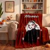 Sabrina Custom Flannel Blankets Soft Warm Cozy Throws for Home Decor Holiday Gifts