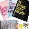 100 Envelope Challenge Binder Easy and Fun Way To Save $5,050 Savings Challenges Binder Budget Binder with Cash Envelopes