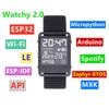 ESP32 Smartwatch Open Source Программируемые часы WiFi 1,54'' Дисплей Экран Подключение через Bluetooth-совместимый