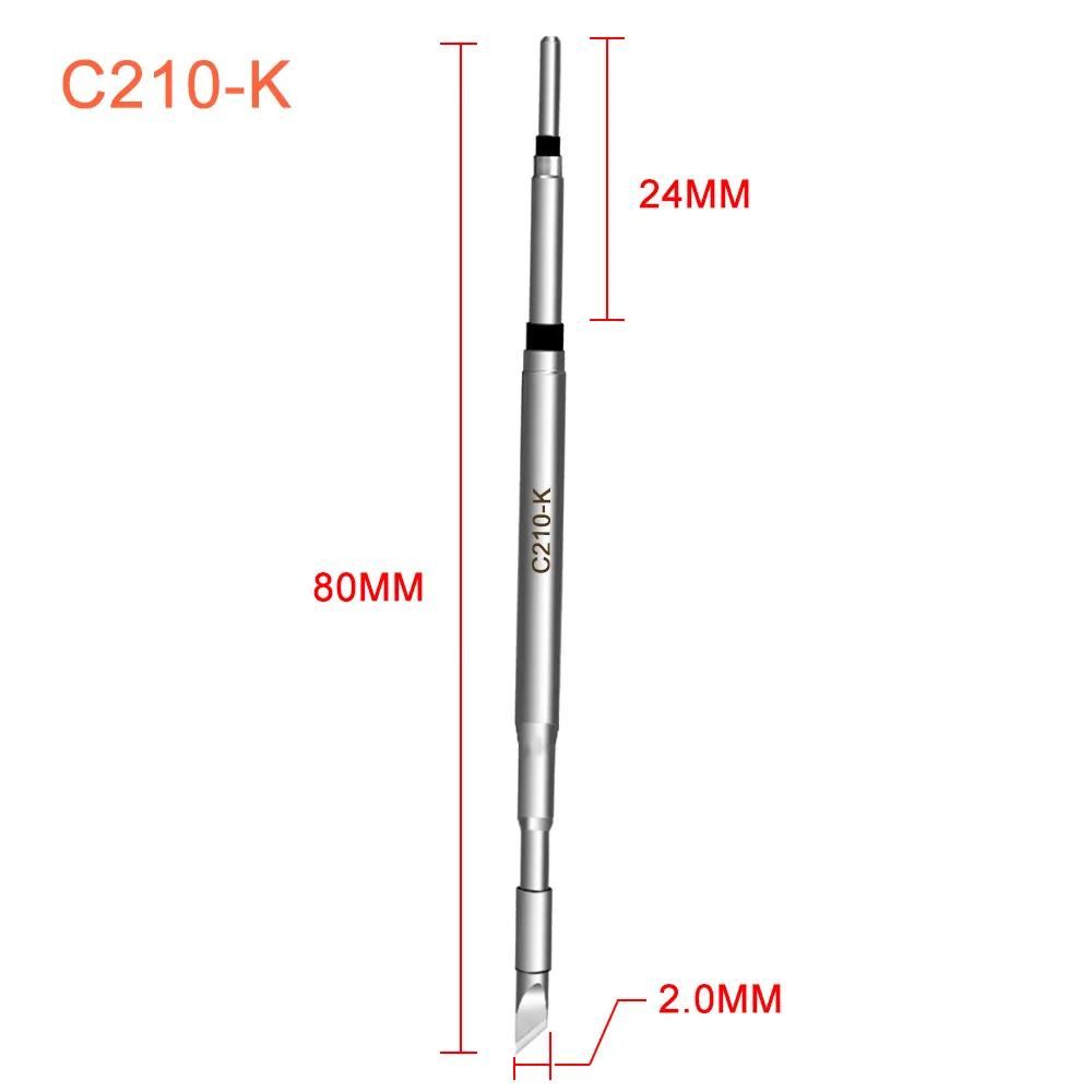 Наконечник паяльника C210 C210-I/IS/K для сварки JBC C210 T26D Ручка для сварочного стола Быстронагревающийся наконечник
