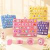 26 ячеек Keycap Clicker Антистресс Fidget Клавиатура Брелок Кнопка Декомпрессии Мультяшная Рука Расслабление Подарок на Вечеринку
