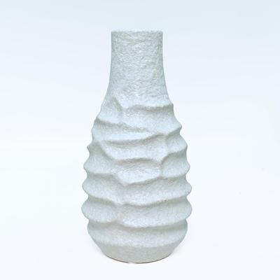 Ceramic Vase, Ceramic Aesthetic Flower Vase For Home Décor, White - 1 Piece