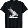 Motorcycle Gift Biker Death Angel T-Shirt