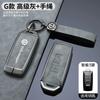 hijk1 ·Zinc Alloy Leather Car Remote Key Case Cover Shell Fob for Vw Volkswagen Touareg 2019 2020 2021 2022 Protector Auto Accessories