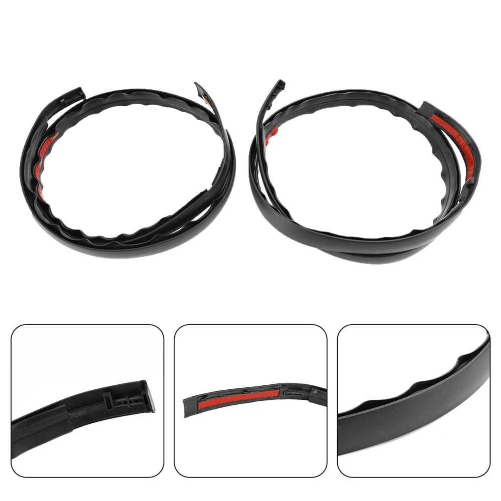 2Pcs Roof Drip Molding For Toyota Tacoma 2005-2015 Double Cab Rhlh 75551-04063