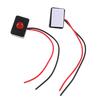 2Pcs Dc 12V 2A Adhesive Base Push Button Action Wired Switch For Car