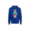 Polo SS23 Bear Jacquard Hoodie Men Sweaters Blue 710890568-001