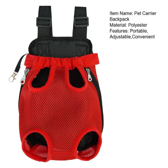 Рюкзак-переноска для домашних животных, регулируемый рюкзак для маленьких собак, кошек, дорожная сумка с выдвижными ножками для прогулок, походов, кемпинга