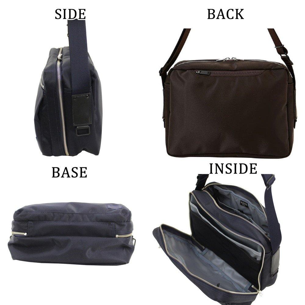 Porter Подъемная горизонтальная сумка через плечо L (черный)