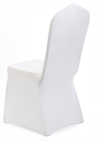 Cover For High Premium White Banquet Chair