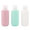 Yousheng 200ml Dispensing Bottle Large Capacity Good Sealing Leak-proof Portable Silicone Travel Shampoo Body Wash Refillable Bottle Woman Supply