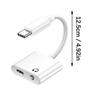Кабель для зарядки 100 Вт, усиленный шнур, кабель-конвертер USB C на 3,5 мм для смартфонов, мобильных устройств, с управлением по проводу