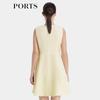 PORTS Textured Sleeveless Midi Dress