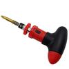T Type Ratchet Screwdriver Rotate Forward Reverse Fast Screw Driver Bit  Maintenance Tool