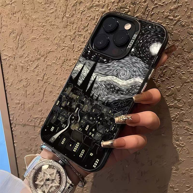 Ван Гог Звездная ночь Ретро Чехол для телефона Совместим с Apple iPhone Различные модели