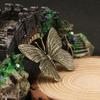 Butterfly Figurine Miniatures Desktop Ornament Waterproof Realistic DIY Insect Statue Home Decoration Crafts Accessories