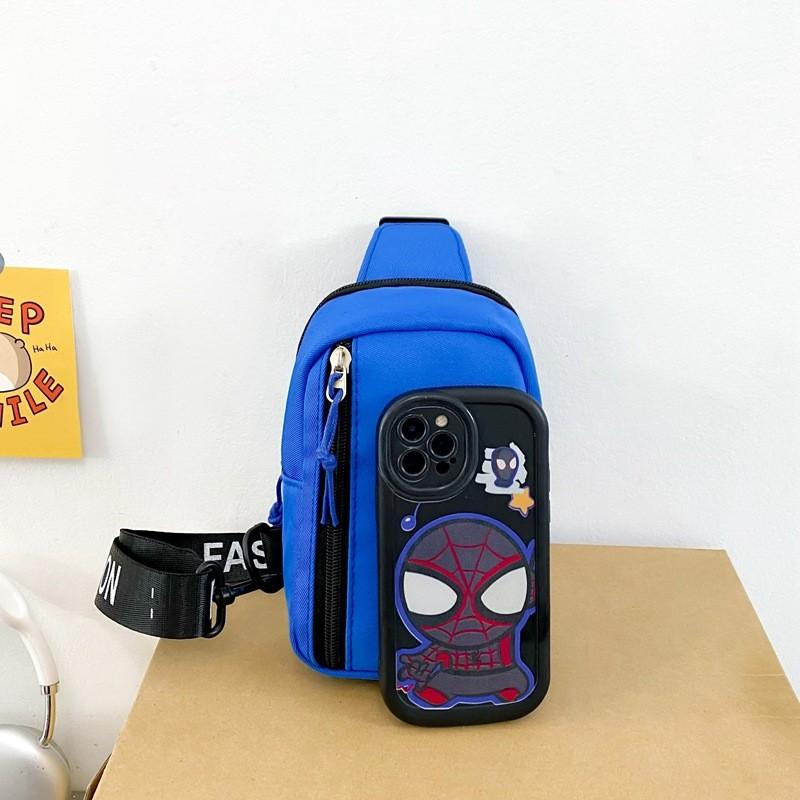 Письмо Модные узоры Детская одноплечевая сумка через плечо Нагрудная сумка Дышащая Подарок