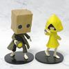 Игра GK Little Nightmares Аниме Фигурка Six Фигурка Mono Фигурка на шарнирах Аниме Игра ПВХ Фигурка на шарнирах Кукла Подарок для фанатов