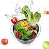 5L Large Capacity Vegetable Dehydrator Convenient Salad Spinner Drain Basket Fruit Washer for Home Kitchen