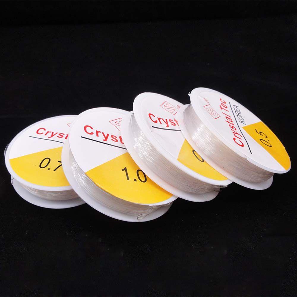 Accessories DIY String 0.5-1.0MM Beading Cord Crystal Rope Transparent Wire Jewelry Making