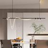 Светодиодная люстра Nordic Hose для кухни, столовой, гостиной, центрального стола, подвесные светильники, минималистичный домашний декор, подвесной светильник